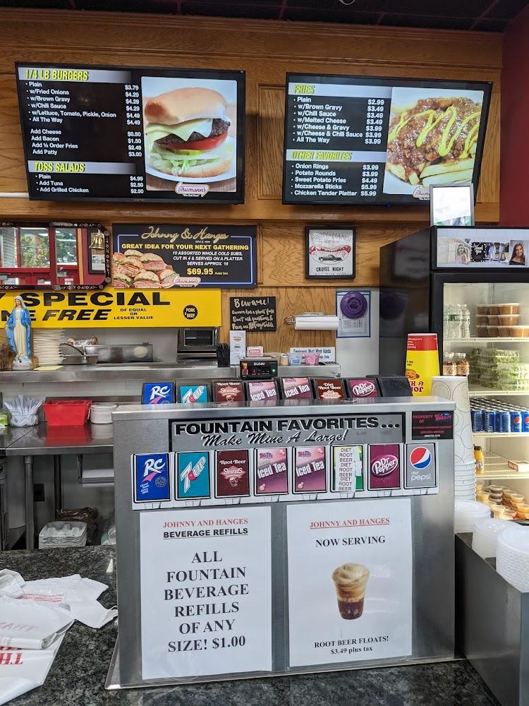 Johnny & Hanges Menu image 2