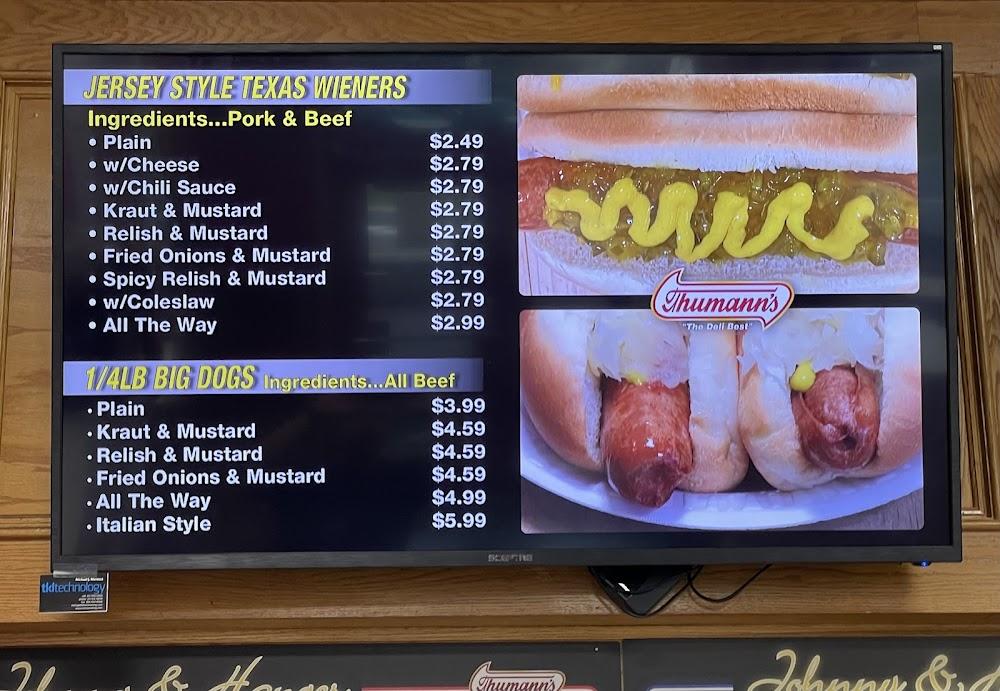 Johnny & Hanges Menu image 4